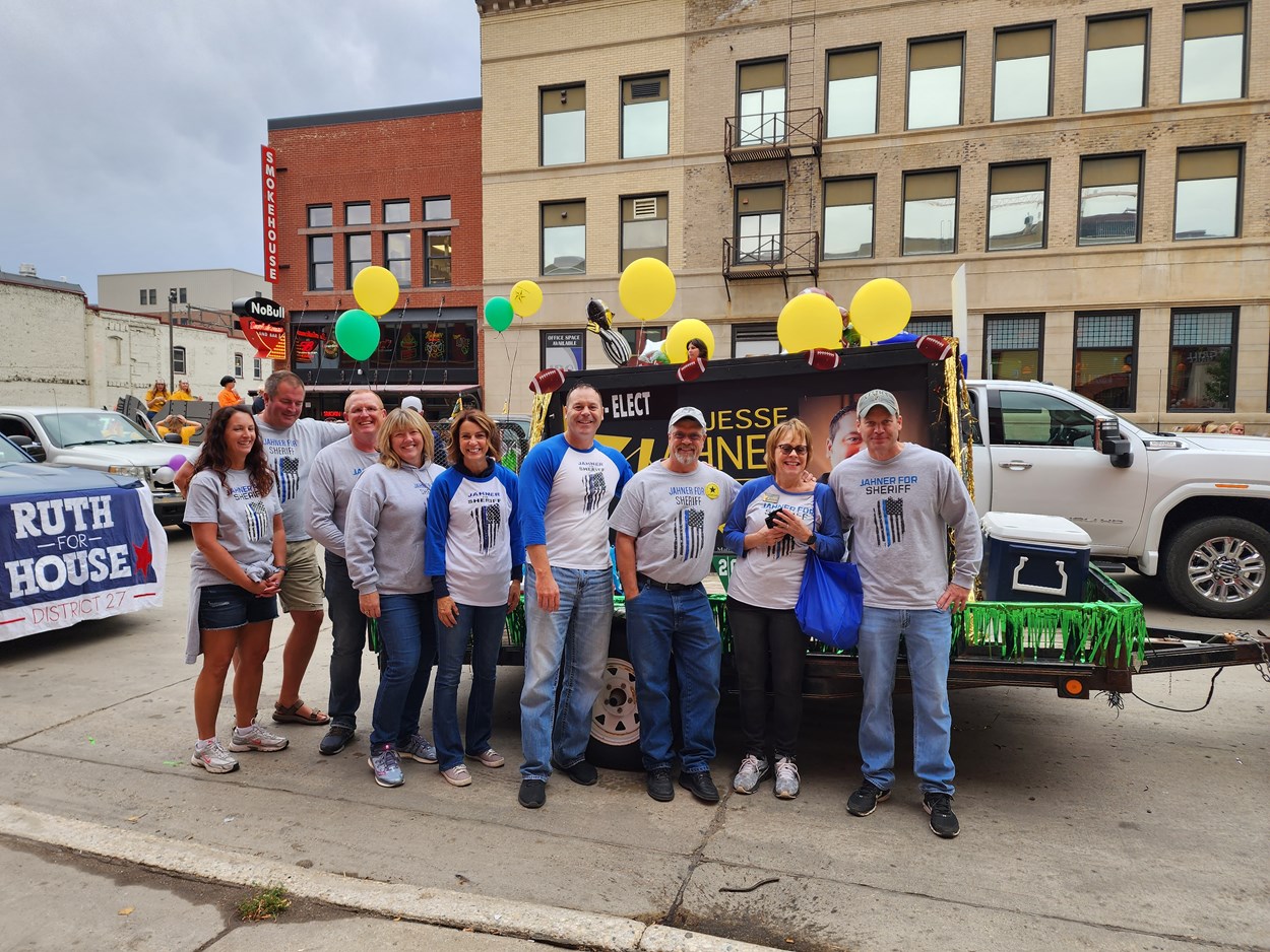 Jahner 4 Sheriff was in the NDSU Parade